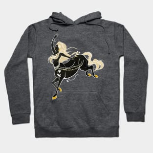 Dancing centaur - Greek mythological hybrid Hoodie